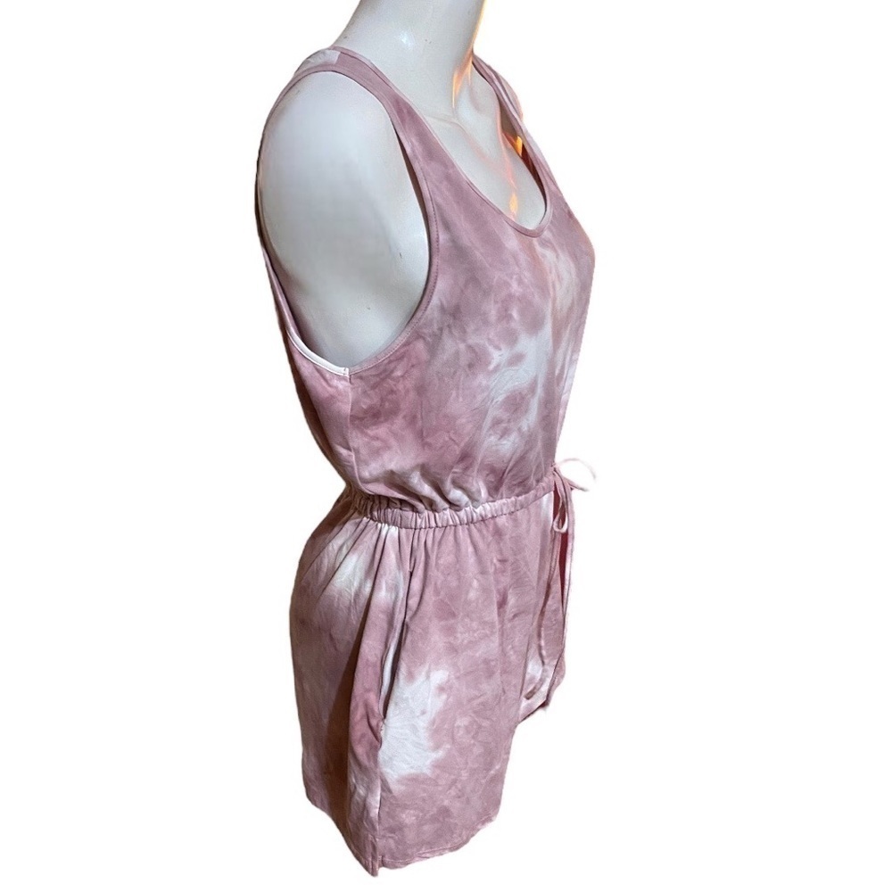 Lili’s Closet Tie Dye Sleeveless Romper Size Med - Picture 2 of 6